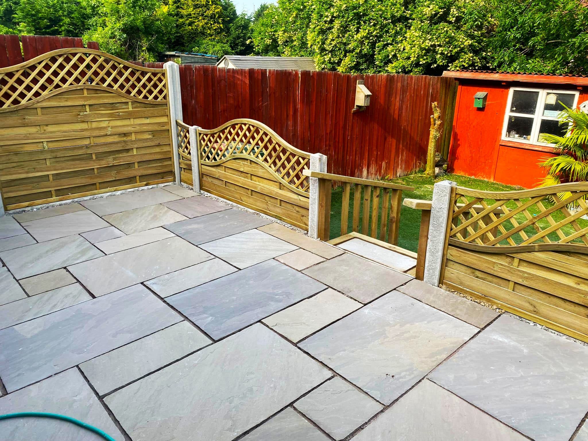 PRP Services completed patio project in Worcestershire